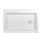 Ruvati 33"x22" Dual-Mnt Granite Composite Sgl Bowl Kitchen Sink, Wht RVG1033WH - alternate 7